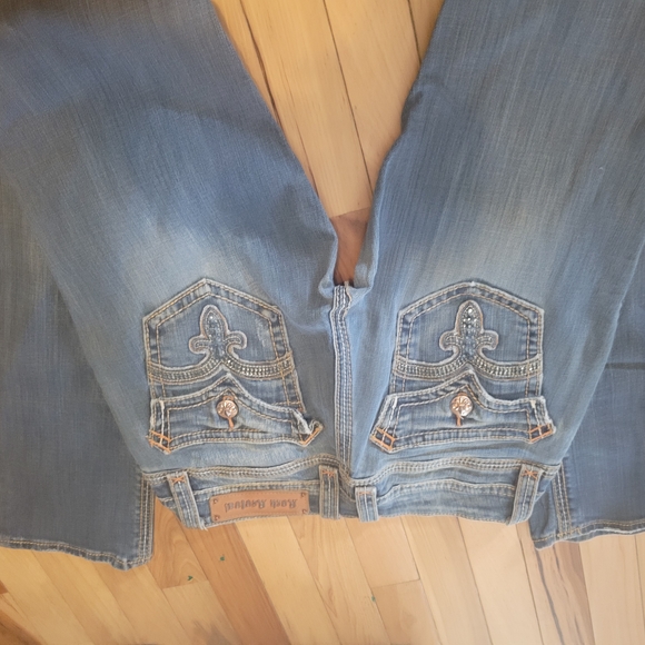 Rock Revival Denim - Rock Revival Light Blue Straight Leg